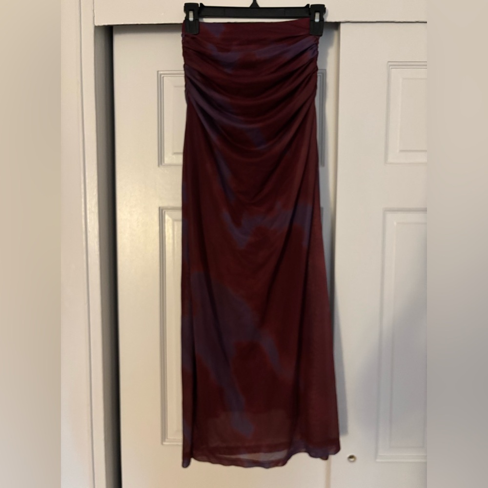 Purple and Red skirt